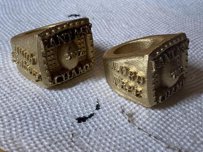 Fantasy Football Champion Ring 2022
