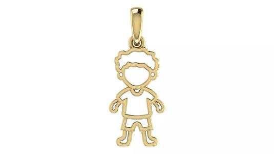 Boy Pendant 01