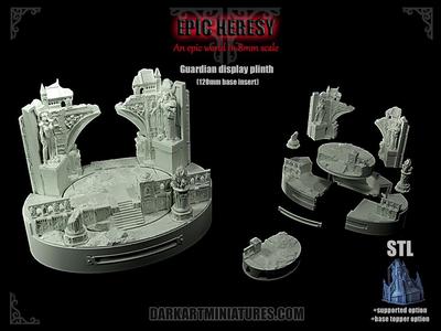 Epic Heresy: 'Guardian' display plinth