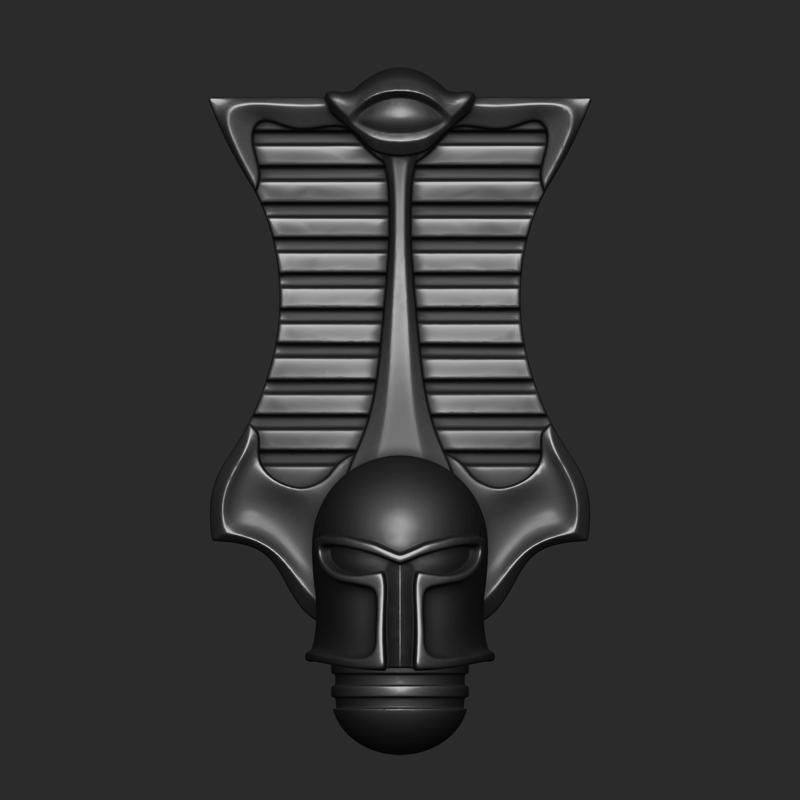 Warlock sorcerous warrior helmet