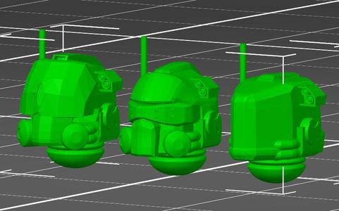 Alternate helmets for Primary sues