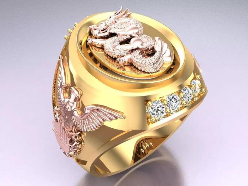 Eagle Ring - Dragon Rings - N565