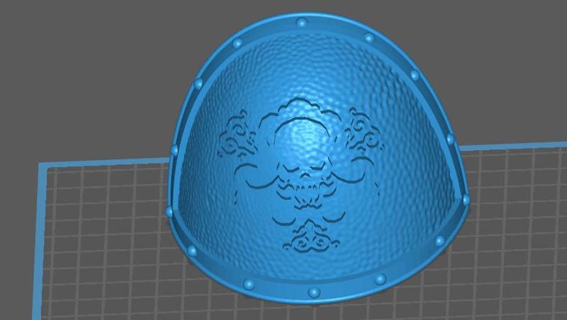 Heresy Pale Wounds Dark Sons Shoulder Pads