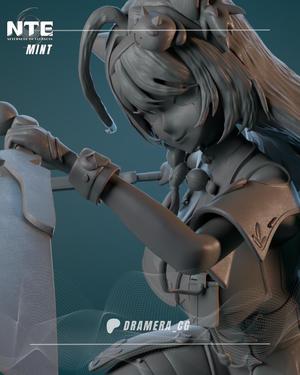 Mint - Neverness to Everness Game Figurine for 3D Printing