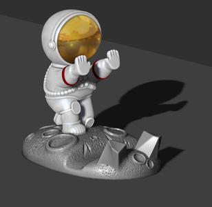 Astronaut Mobile Holder