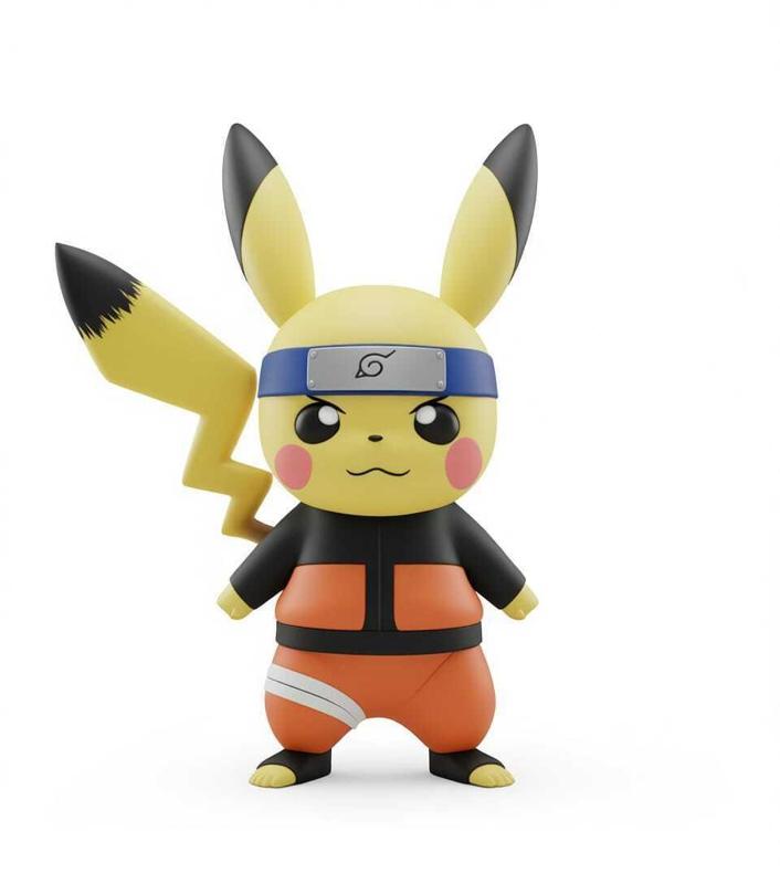 Pikachu x Naruto