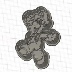 Luigui cookie cutter