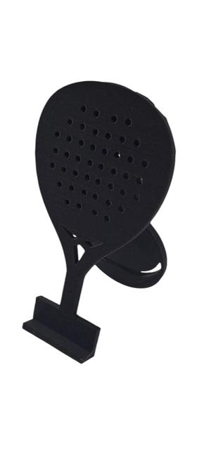 Paddle racket cell phone holder