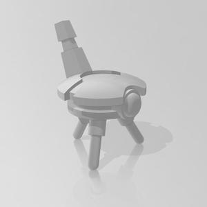 Shadow Runner Drone for Space Communists