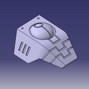 Space Communist Large Spooky XV (94+1) Battlesuit Shoulder Pad