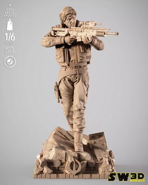 STAR WARS Cassian Andor Sculpture