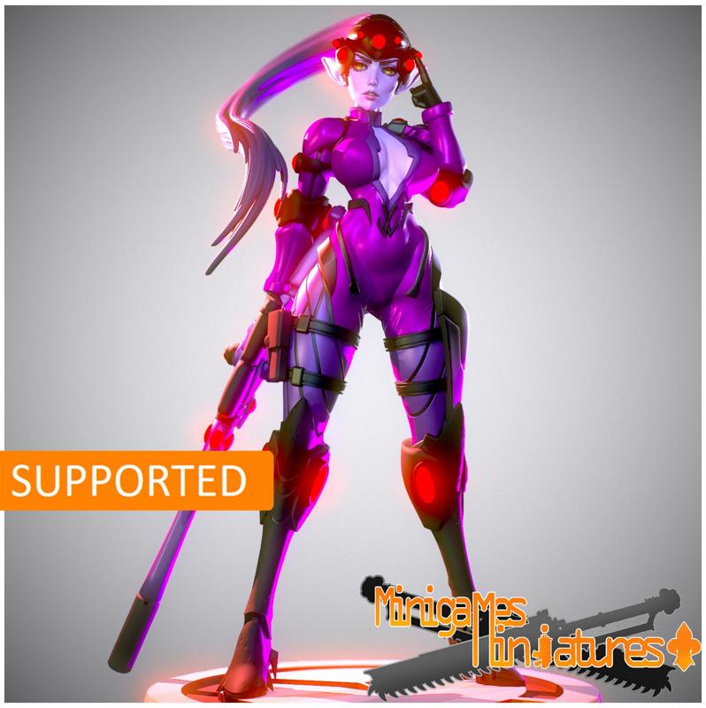 Widowmaker ranger anime figurine