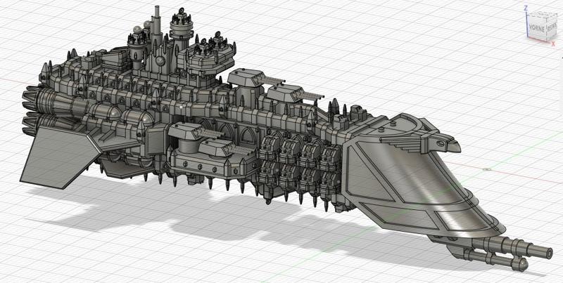 Indomitable 1.2 - BFG Cruiser Builder (supported)