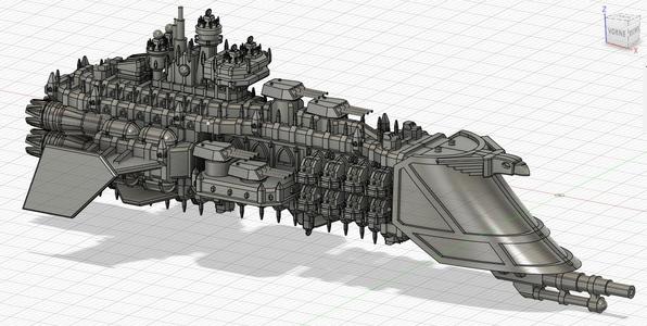 Indomitable 1.2 - BFG Cruiser Builder (supported)