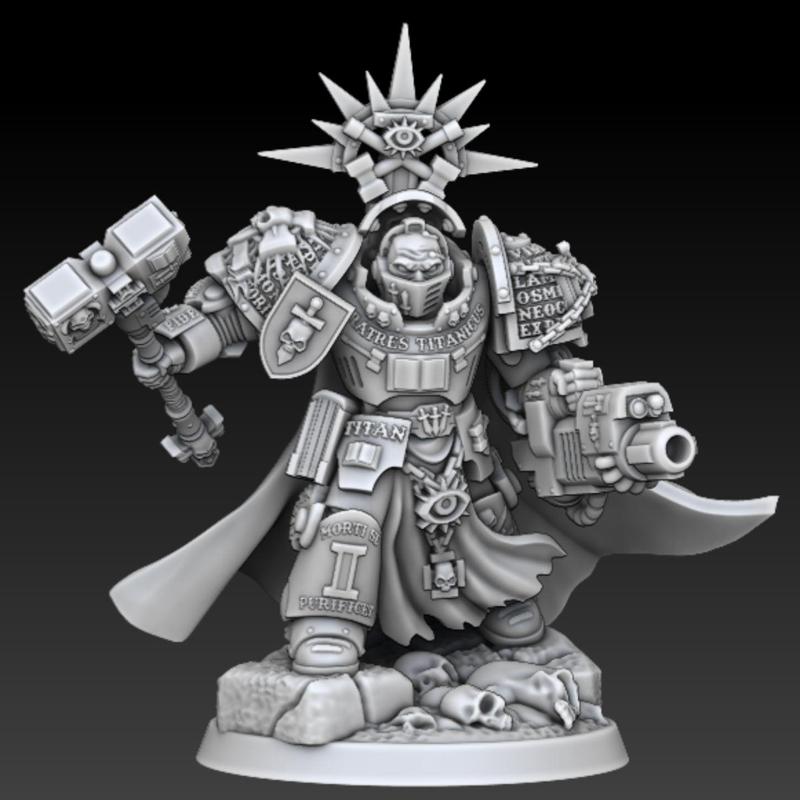 Silver Wardens GM Decimus Falon (presupported)