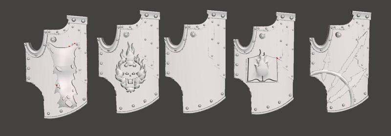 Bearers of the Word Boarding Shield