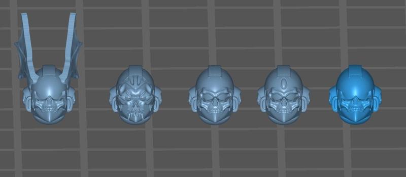 Spooky Legion Birdy Heads