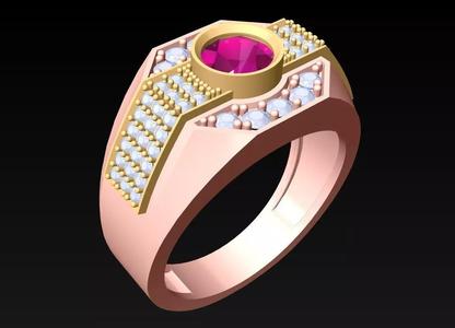 Diamond Rings - Mens Ring - N6302