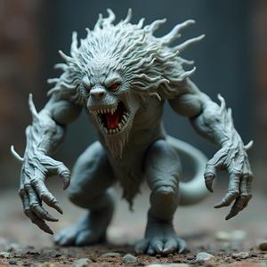 28mm, 32mm, miniature, tabletop, STL, FDM, resin, 3Dprinting, monster, creature, fantasy, avian, owl, wings, claws, detailed, multi-part