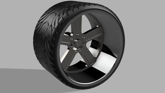 Intro Wheels Flow/Mickey Thompson Tire | Sportsman