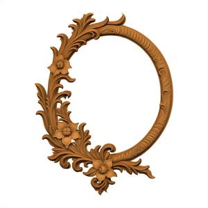 round photo frame