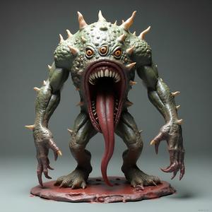 Grotesque Horror: 28-32mm Scale FDM/Resin Miniature