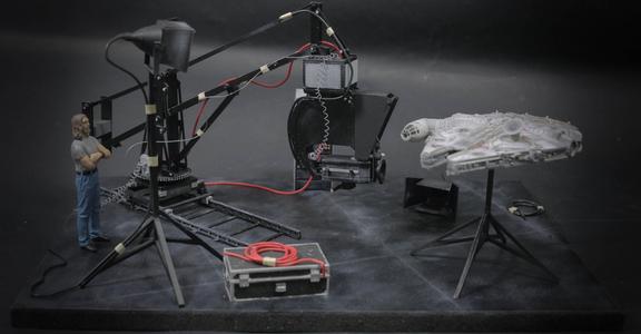 dystra flex star wars ILM fx jib diorama model