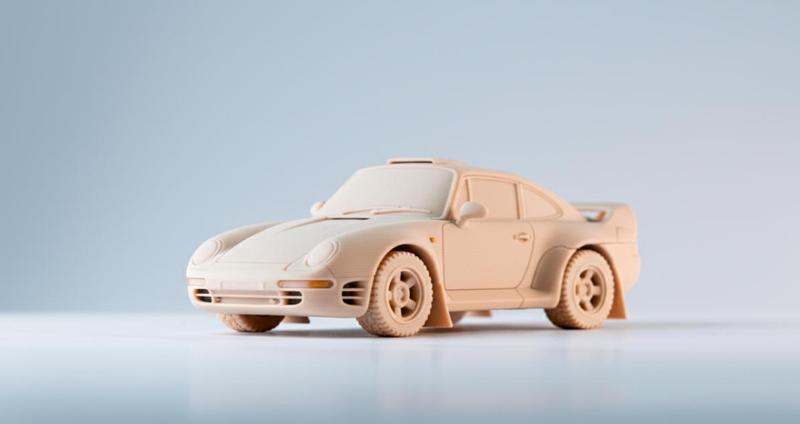 Porsche 959 Rally Dakar 3d Car Model