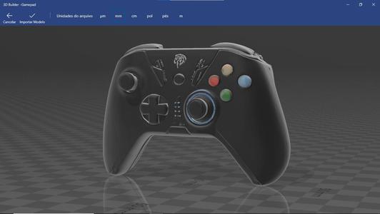 gamepad controller joystick texture perfect model