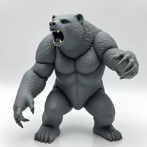 Cave Bear Brute - 32mm Fantasy Miniature