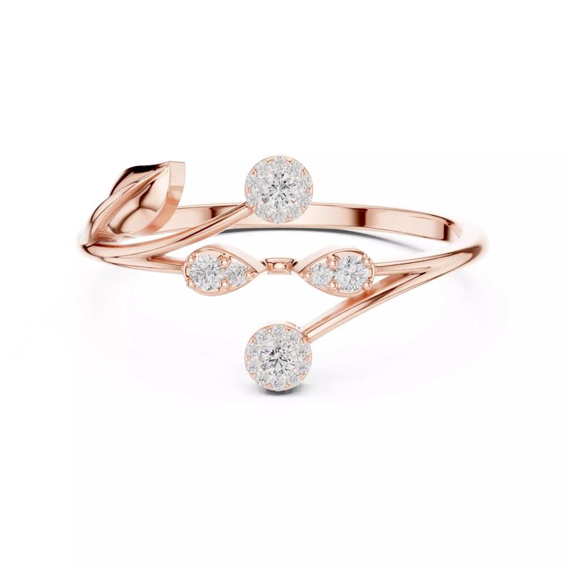 Bypass Shank Round Diamond Engagement Ring 3DM STL Video