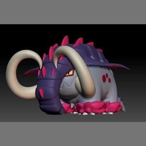 Pokemon Paradox Acient Donphan Great Tusk