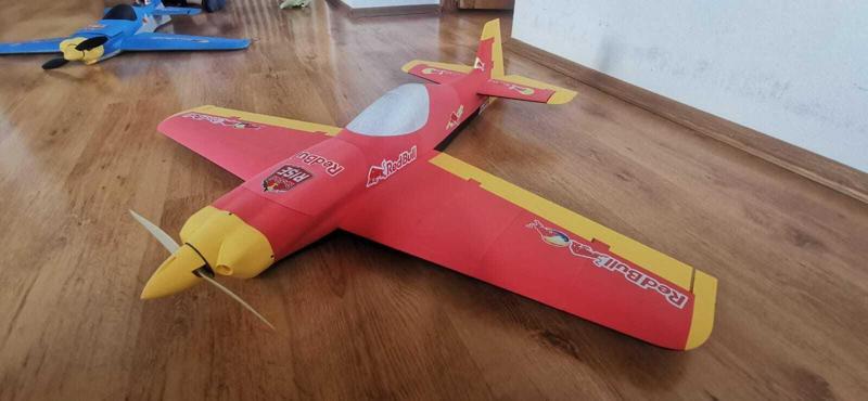 Sbach 300, 1200mm 3D printed RC plane (Custom Design), LW-PLA, Sbach 342