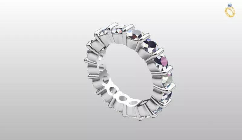 BAR SET ETERNITY BAND