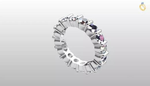 BAR SET ETERNITY BAND