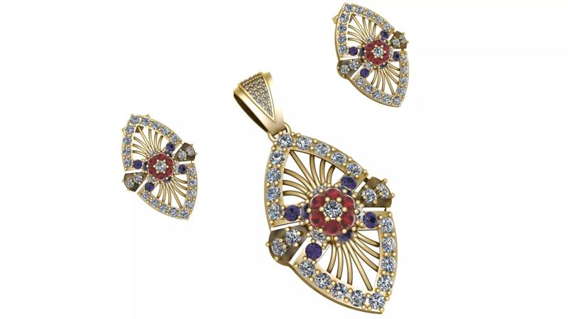 AMERICAN WEDDING LOCKET SET 3D PRINTABLE MODEL