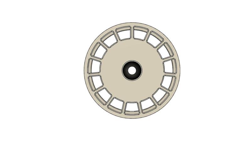 RALLY RACING WHEEL 6MM OFFSET
