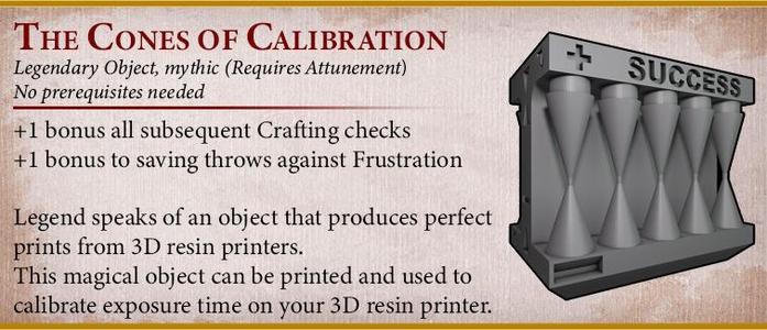 Resin Guide and calibration tools