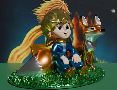The Little Prince Ornament - Adorno El Principito