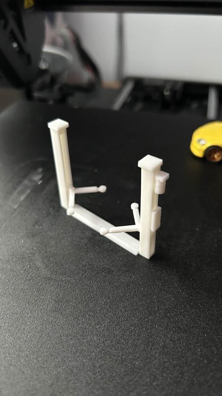 2 Post Car Lift for 1/64 scale cars