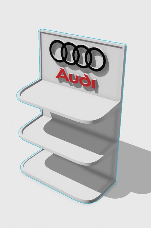 HOTWHEELS AUDİ 3X SHELF
