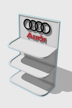 HOTWHEELS AUDİ 3X SHELF