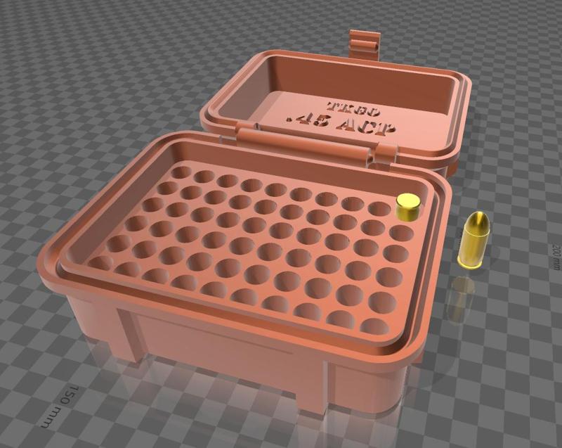 AMMO BOX .45 ACP