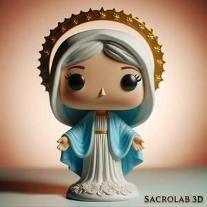 Funko Pop - 01 - Virgin Mary (SacroFunkos)