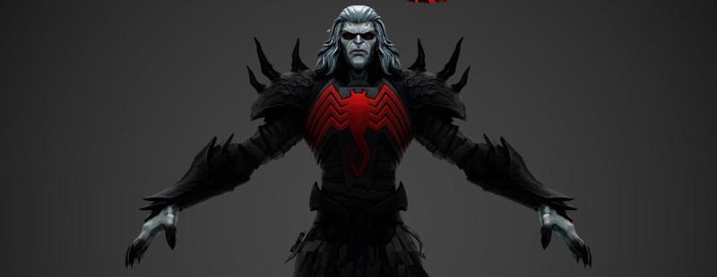Knull Knight Armor Cosplay costume+Sword