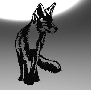 Line Art Fox – Sleek and Elegant Wildlife Design