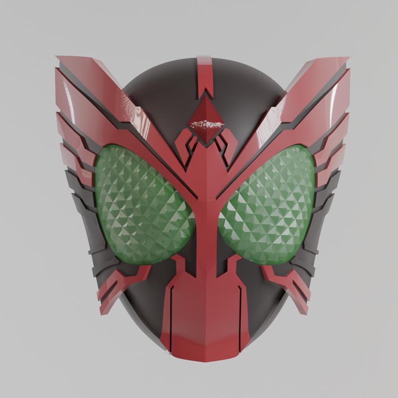 Kamen Rider OOO TaToBa Helmet Oz for cosplay