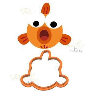 Peixe | Baby shark cookie cutter | Baby sharks | Baby shark | Cartoon cookie cutter | Cookie cutter | Cookie cutters