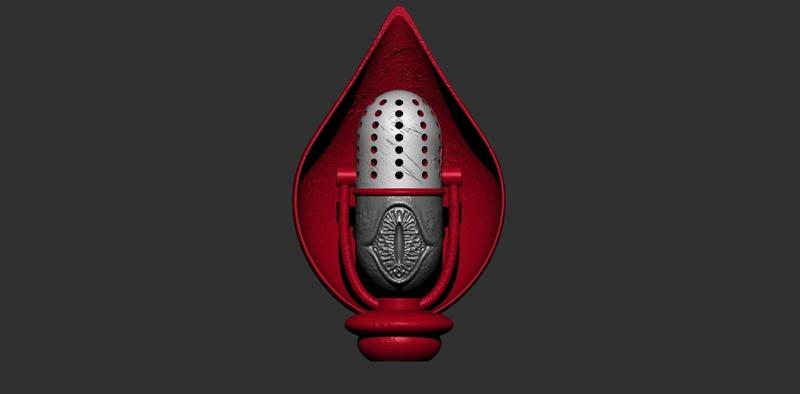 Alastor's Microphone - "Hazbin Hotel" Cosplay