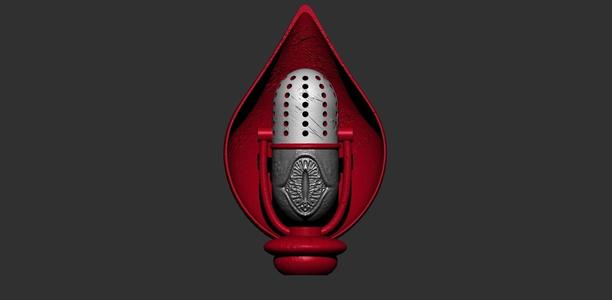 Alastor's Microphone - "Hazbin Hotel" Cosplay